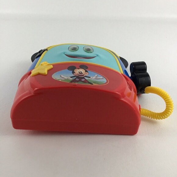 Disney Junior Mickey Mouse Funhouse Adventures Backpack Playset Binoculars Toy - Picture 8 of 10